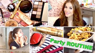 Party ROUTINE ♡ Glam Look  Abendroutine danach [upl. by Maisey]