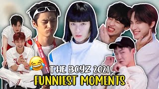 THE BOYZ 2021 Funniest Moments Try Not To Smile [upl. by Hoj411]