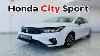 يبي اكورد هوندا سيتي 2024 Honda City سبورت الاكثر سيارة اقتصادية ورخصة [upl. by Aihsik646]