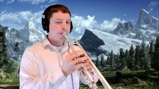 Han and Leia from quotStar Wars The Force Awakensquot Trumpet Cover [upl. by Calv]