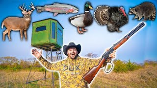 WILDGAME ONLY Hunting for Thanksgiving FEAST Multiple Catch Clean Cooks [upl. by Dygert]