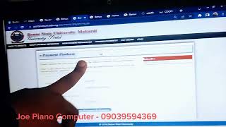 HOW TO PAY AND CHECK ADMISSION STATUS ON BSU PORTAL [upl. by Eiznil233]