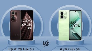 IQOO Z9 Lite Vs IQOO Z9x  IQOO Z9x Vs IQOO Z9 Lite  Full Comparison  Which one is Best [upl. by Otes]