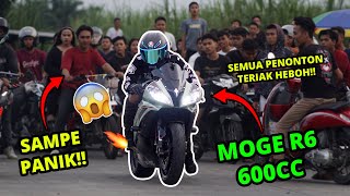 VIRAL‼️ KETIKA MOGE R6 IKUTAN BALAP L4R LAWAN ZX25R feat BangZeXo [upl. by Vito]