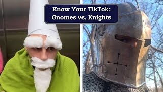 TikToks Battle Between Gnomes and Knights Explained [upl. by Abba91]