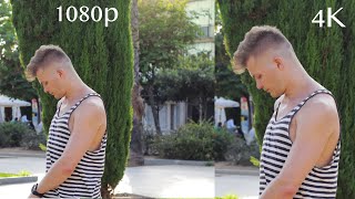 Canon EOS 250DSL3 4K cinematic video  Canon 250D 4K crop video test [upl. by Durrej306]