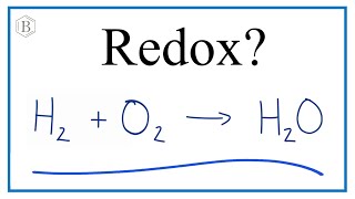 Is H2  O2 H2O a Redox reaction [upl. by Glaab672]