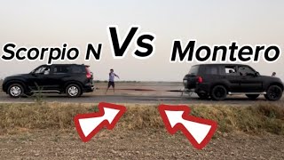 Finally Montero vs scorpio N🔥आज पता चला who is real big daddy😎। [upl. by Kunin]