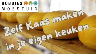 Zelf Kaas Maken Thuis Simpel en Lekker 🧀 [upl. by Whitney]