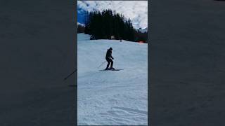 Skiing At Jakobshorn Mountain Davos Switzerland davos skiing switzerland winter jakobshorn [upl. by Yasibit527]