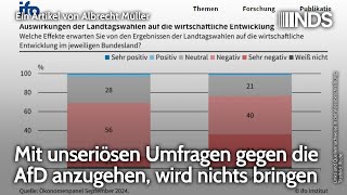 Mit unseriösen Umfragen gegen die AfD anzugehen wird nichts bringen  Albrecht Müller  NDS [upl. by Eerac613]