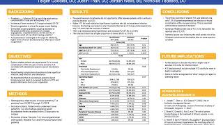 Effects of Hypercarbia in Lower Extremity Primary Total Joint Arthroplasty Preliminary Data Analysis [upl. by Sivatco]