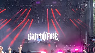 SAMPLIFIRE 🔥 AT îLESONIQ 2024 AT THE NEON STAGE  Drop Only 4K FULL HD [upl. by Ddot]