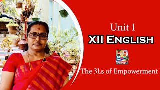 Plus Two English  The 3 Ls of Empowerment  Lesson 1  2 ഇംഗ്ലീഷ് [upl. by Manoff]