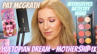 Pat McGrath HUETOPIAN DREAM  MOTHERSHIP IX  IntensifEYES Artistry Wand  Eye Swatches  Review [upl. by Oned]