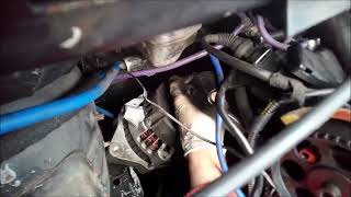 Zafira GSI Z20LET  Alternator Removal [upl. by Rehpotsirk]