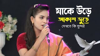 murshidi gaan  যাকে উড়ে আকাশ জুড়ে দেখতে কি সুন্দর  জুলেখা সরকার  মুর্শিদি গান  julekha sorkar [upl. by Spanos]