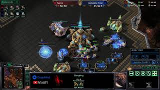 AlphaStar vs Serral  Game 1 [upl. by Oates]