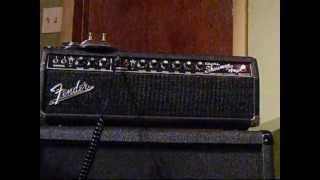 1967 Fender Dual Showman amp demo [upl. by Eldridge104]