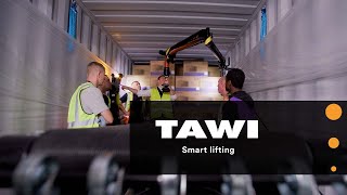 TAWI  Yusen Logistics  TAWI Container Unloader Case Study  Futureproof container unloading [upl. by Bartosch78]