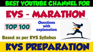 EVS  MARATHON TOP 100 KVS PREPARATION THE ZORAWAR CLASSES [upl. by Terrab779]