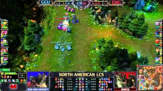 GGU vs DIG  LCS 2013 NA Spring W4D1 English [upl. by Aitas997]