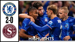 Chelsea vs Servette 20  All Goals amp Extended Highlights  UEFA Conference League 2024 [upl. by Ysac614]