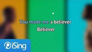 Imagine Dragons  Believer karaoke iSing [upl. by Goodrow]