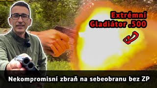 Nekompromisní zbraň na sebeobranu bez zbrojáku Pistole Gladiátor 500 [upl. by Eillam]