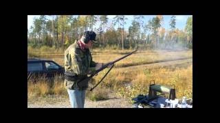 Fast shooting Chassepot Mle 1866wmv [upl. by Tigges929]