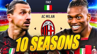 I Takeover AC Milan for 10 Seasons [upl. by Annoek]