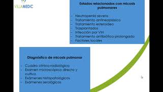 VILLAMEDIC  MICOSIS PULMONAR [upl. by Yelraf]