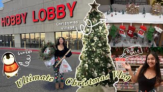 ULTIMATE CHRISTMAS VLOG 🌟  Cozy vibes ☕️ Decorating 🎄 Shopping 🧦 Baking 🍪 [upl. by Nyrahs]