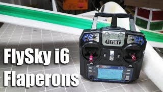 FlySky i6 Flaperons  3 methods [upl. by Arikat]