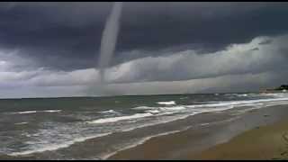 Tornado in Sicilia Italy 2011 [upl. by Aicert753]