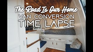 Vanlife Sprinter Van Conversion  The Road Is Our Home [upl. by Arden716]