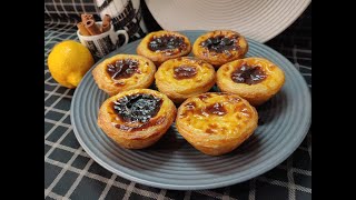 Aprenda aqui a fazer os maravilhosos Pasteis de Nata portugueses 😊🙏 [upl. by Anirrehs334]