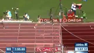 2012 Ethiopias Fantu Magiso wins womens 800m race in Rome [upl. by Walton]