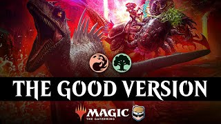 The dinosaur deck that wins ranked games  Standard MTG Arena [upl. by Paddie]