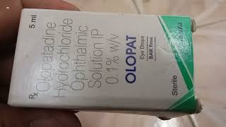 Olopat Eye Drops  Olopatadine Hydrochloride Ophthalmic Solution 01  Olopat Eye Drops uses Hindi [upl. by Gaven484]