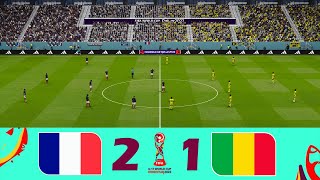 فرنسا ضد مالي 21  نصف النهائي  كأس العالم تحت 17 سنة إندونيسيا 2023  أبرز الأحداث والأهداف [upl. by Nnylcaj]