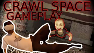 THIS GAME IS IMPOSSIBLE  Crawl Space VR GamePlay [upl. by Anolahs]