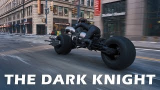 The Dark Knight Rises  Catwoman on Batmans Motorcycle Batpod HD Motorcycle Full Scene [upl. by Pardner936]