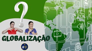 A Globalização conforme Milton Santos  Geografia em Libras [upl. by Ribble]