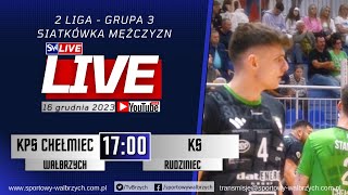 LIVE 2 Liga Mężczyzn KPS Chełmiec Wałbrzych  KS Rudziniec [upl. by Idoc]