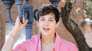 Mistletoe  Justin Bieber  music video cover by Austin Mahone  with lyrics [upl. by Hiroshi]