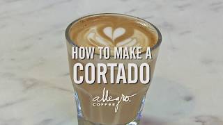 How to Make a Cortado [upl. by Arodasi]