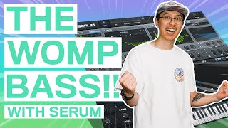 I FINALLY FIGURED OUT THE WOMP BASS Serum Drum amp Bass Tutorial 2020 [upl. by Deva]