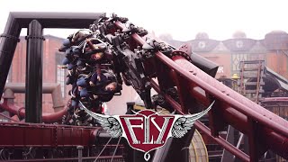 FLY  Phantasialand  Vekoma  Flying Coaster  Ride Review Cinematic 2020 [upl. by Ahsaenat]