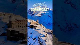 Switzerland Gornergrat scenery shorts swiss cornergrat [upl. by Yelhsa64]